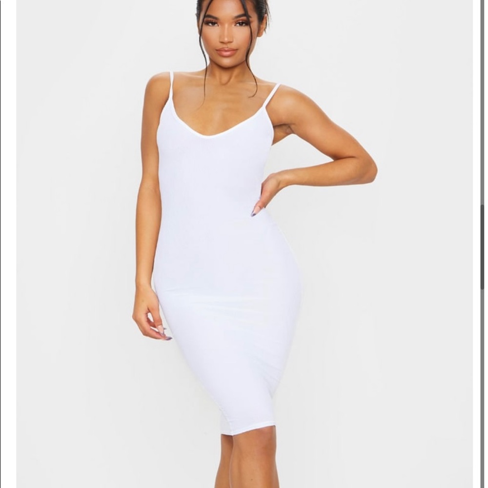 Pretty Little thing white dress